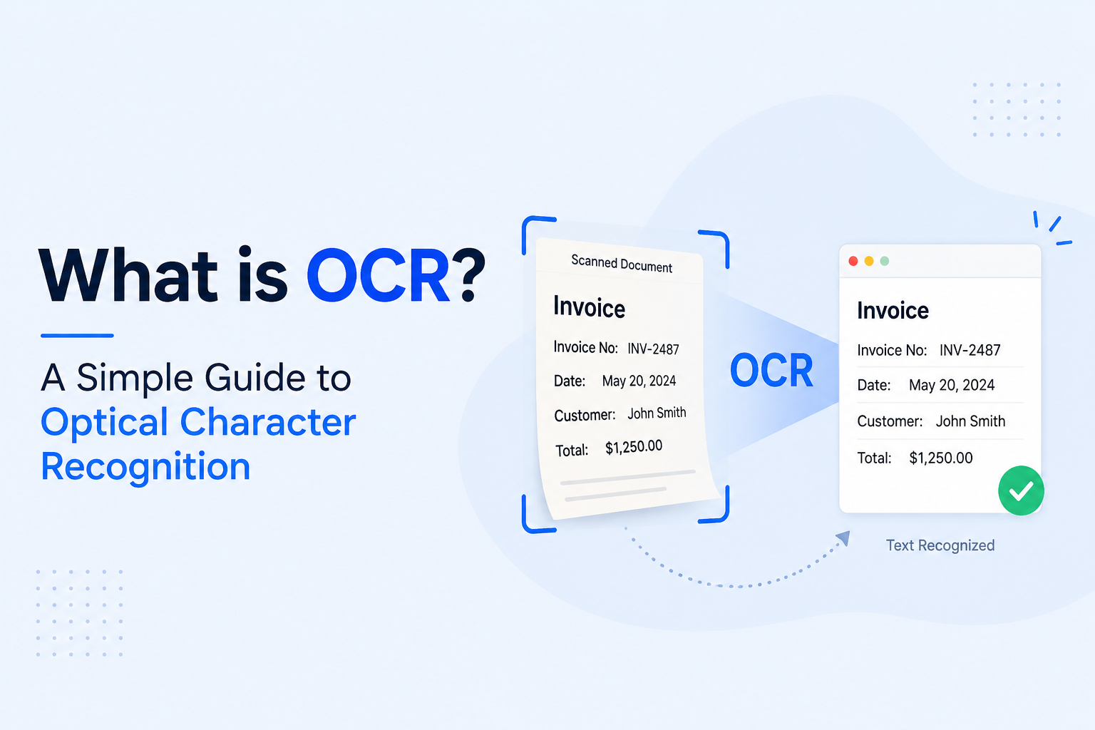 What is OCR? A Simple Guide to Optical Character Recognition